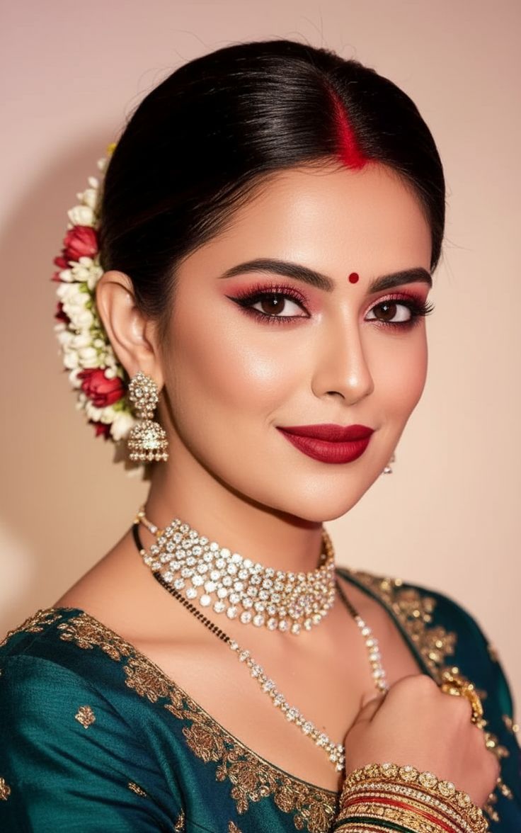 Bridal Makeup Process